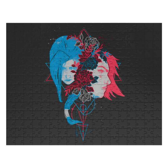 Discover Arcane Jinx and Vi Art Jigsaw Puzzles