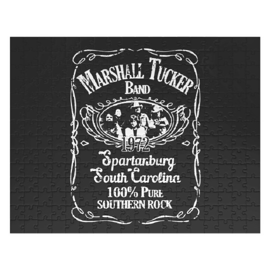 Discover The Marshall Tucker rock music graphic Jigsaw Puzzles
