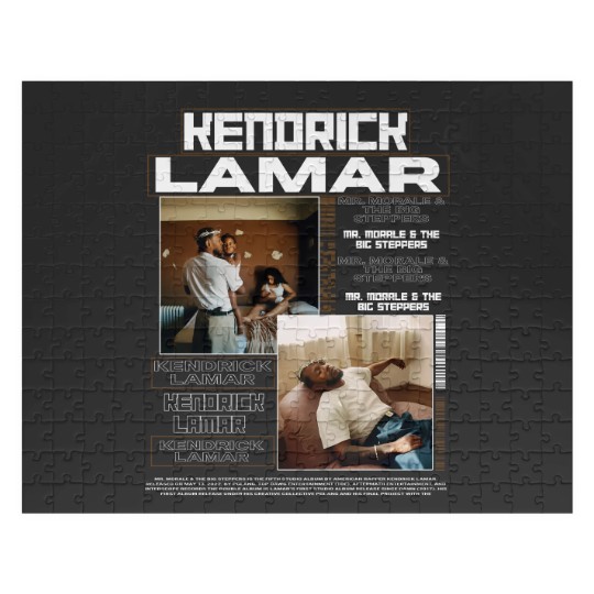 Discover Kendrick Lamar Jigsaw Puzzle - Official Rap Merch