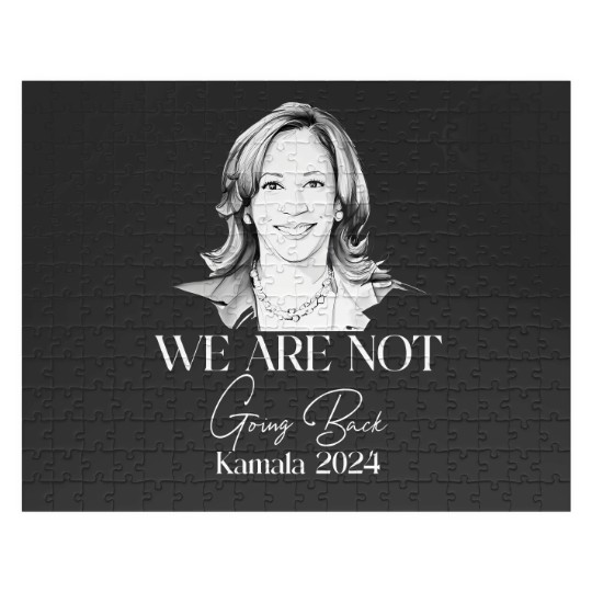 Discover We Are Not Going Back Jigsaw Puzzles, Kamala Harris For President Jigsaw Puzzles