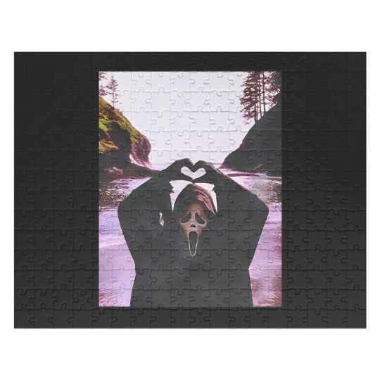 Discover Ghostface Scream Halloween Jigsaw Puzzles