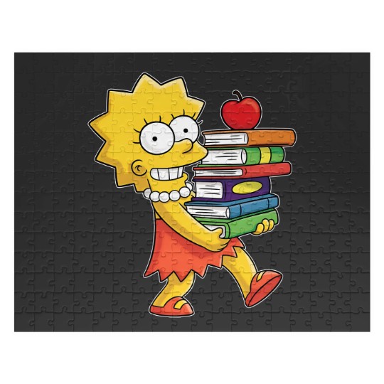 Discover The Simpsons Lisa Simpson Saxophone Jigsaw Puzzles