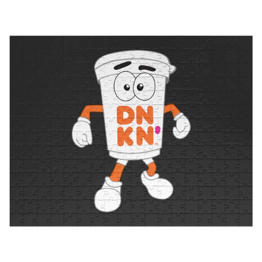 Discover Cuppy Coffee Dunkin Mascot Jigsaw Puzzles