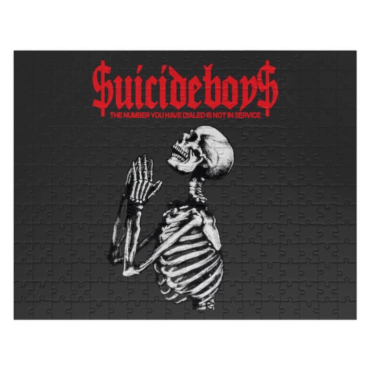 Discover SUICIDEBOYS Merch Jigsaw Puzzles