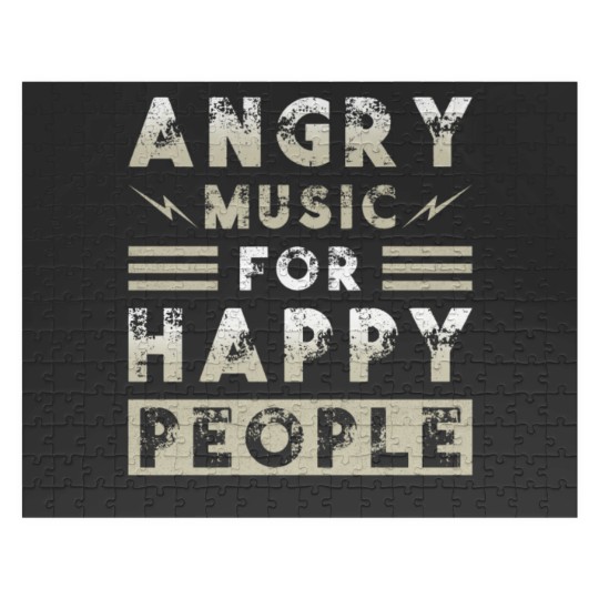 Discover Metal Music Angry Music For Happy People Jigsaw Puzzles