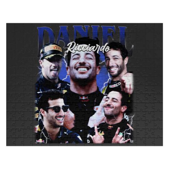 Discover Daniel Ricciardo Vintage Jigsaw Puzzles, Gift For Woman and Man Unisex Jigsaw Puzzles