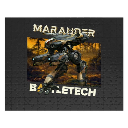 Discover Battletech MechWarrior - Unleash the Mech Fury - Battletech - Jigsaw Puzzles