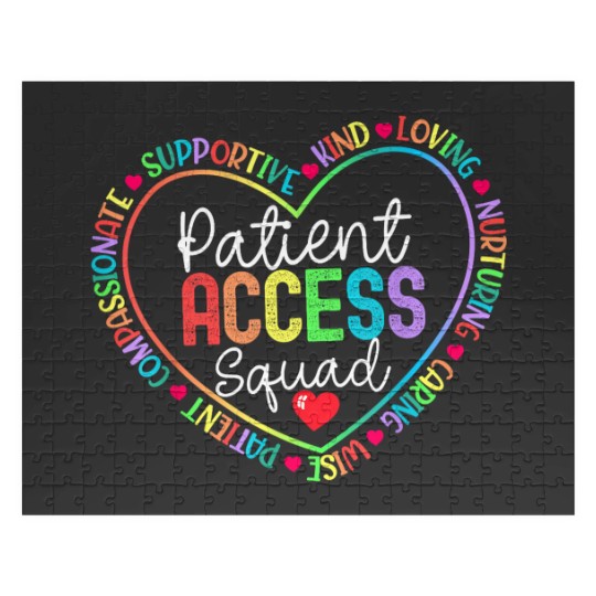 Discover Patient Access Squad Specialist Rainbow Appreciation Jigsaw Puzzles