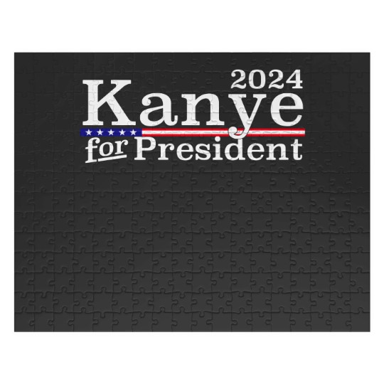 Discover Kanye 2024 For President Jigsaw Puzzles