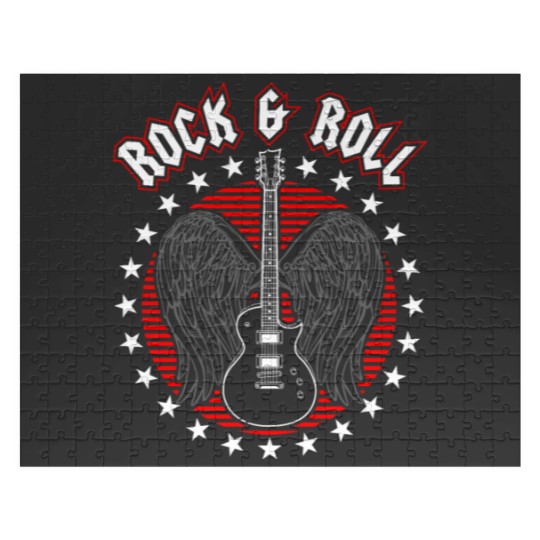 Discover Rock and Roll Rock 'n Roll Music Concert Jigsaw Puzzles