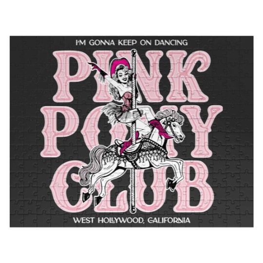 Discover Pink Pony Club Unisex Jersey Short Sleeve Jigsaw Puzzles, Chappell Roan Fan Jigsaw Puzzles
