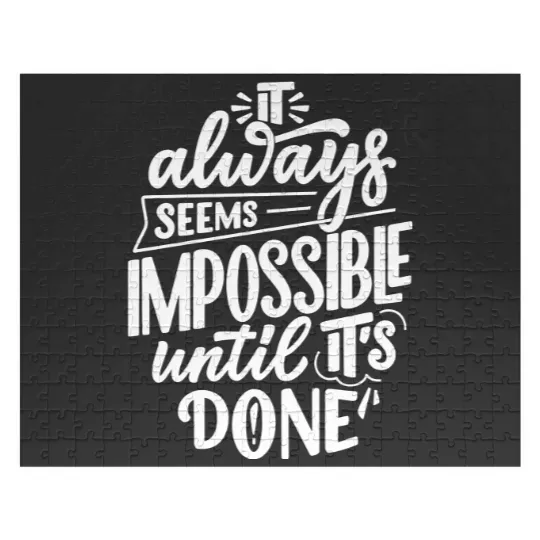 Discover Motivational Sayings motivational words Inspirational Jigsaw Puzzles