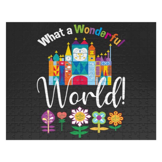 Discover What a Wonderful World Fitted Jigsaw Puzzles