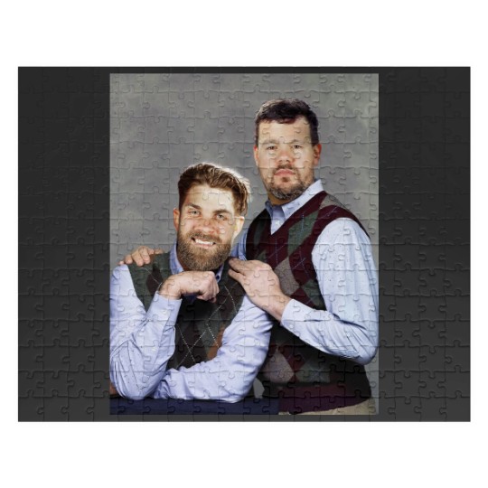 Discover Kyle Schwarber Bryce Harper Philadelphia Baseball Jigsaw Puzzles