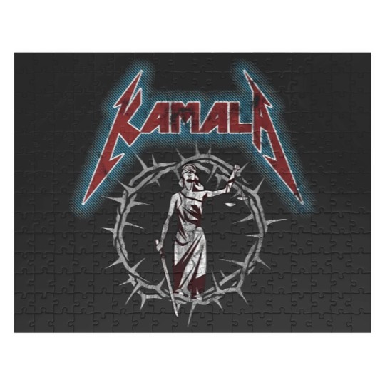 Discover Kamala Harris Rock Band Jigsaw Puzzles