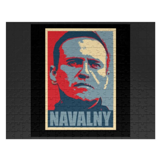 Discover Alexei Navalny Graphic Jigsaw Puzzles, Alexei Navalny 1976-2024 Jigsaw Puzzles