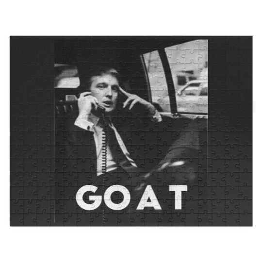 Discover Trump GOAT Greatest of All Time Jigsaw Puzzle