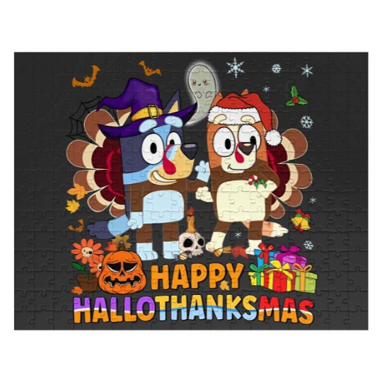 Discover BlueyDad Bingo Halloween Thanksgiving Jigsaw Puzzles