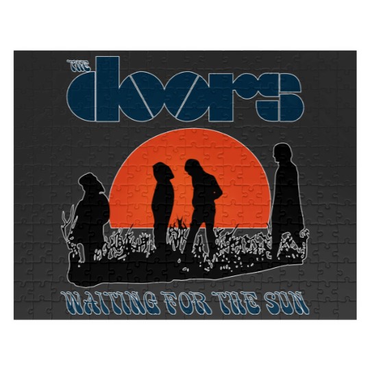 Discover The Doors Waiting For The Sun Jigsaw Puzzle