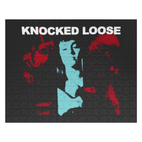 Discover Knocked Loose Merch Knocked Loose Happiness Jigsaw Puzzles Jigsaw Puzzles