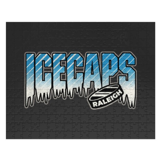 Discover Defunct Raleigh Ice Caps Hockey Team Jigsaw Puzzles