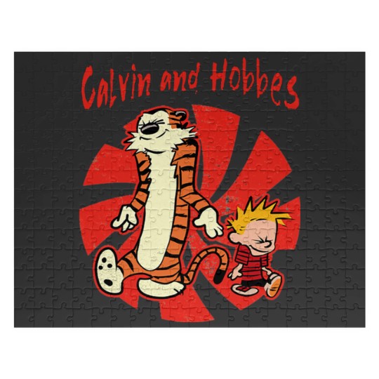 Discover Calvin and Hobbes- Hobbes Jigsaw Puzzles