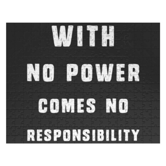 Discover With No Power Comes No Responsibility Jigsaw Puzzles