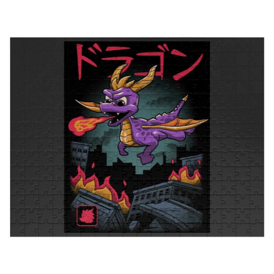 Discover Dragon Kaiju Jigsaw Puzzle