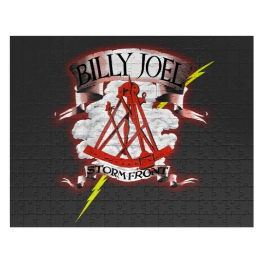 Discover 1990 Billy Joel Storm Front, Only The Good Die Young Vintage Jigsaw Puzzles