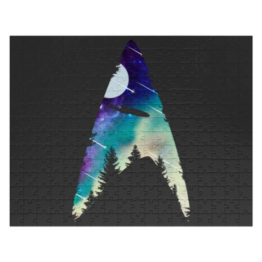 Discover The Next Generation Starfleet Galactic Insignia Jigsaw Puzzles