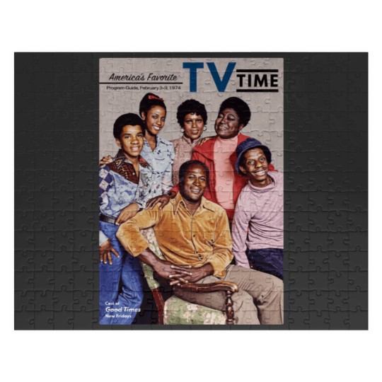 Discover Cast Of Good Times TV Time February 1974 Jigsaw Puzzles