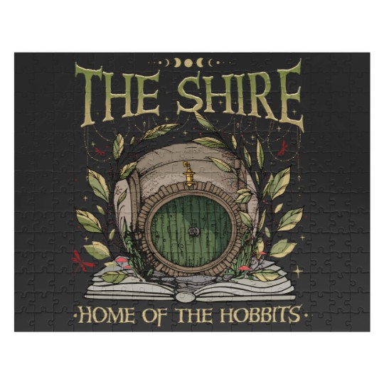 Discover The Shire Jigsaw Puzzle - Gift for Hobbit Lovers