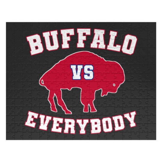 Discover buffalo vs everybody Jigsaw Puzzles