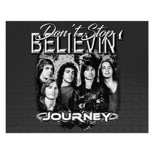 Discover Journey Rock Band 90s Jigsaw Puzzles, Bootleg Music Don't Stop Believin' Vintage