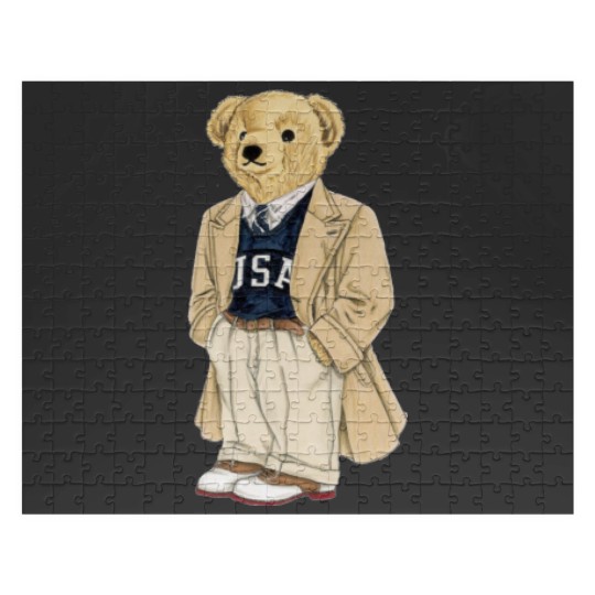 Discover Polo Fashion Bear Jigsaw Puzzles