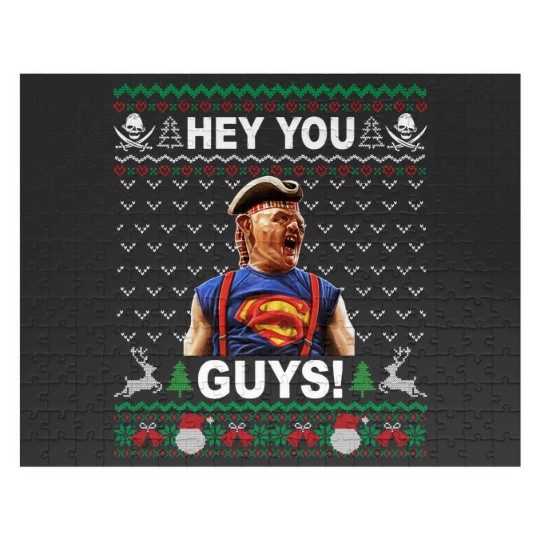 Discover Hey You Guys Movie Quotes Jigsaw Puzzles, Sloth Goonies Funny Christmas Jigsaw Puzzles