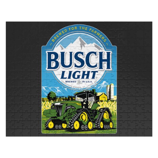 Discover Farmer Busch Green Light Jigsaw Puzzles