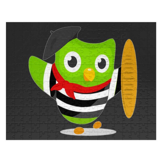 Discover Duolingo owl Jigsaw Puzzles