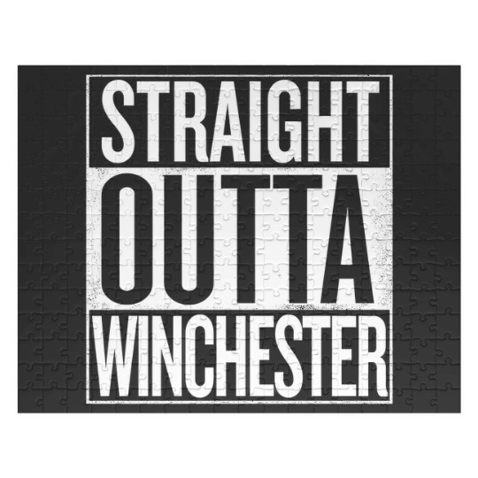 Discover Straight Outta Winchester Supernatural - Supernatural - Jigsaw Puzzles