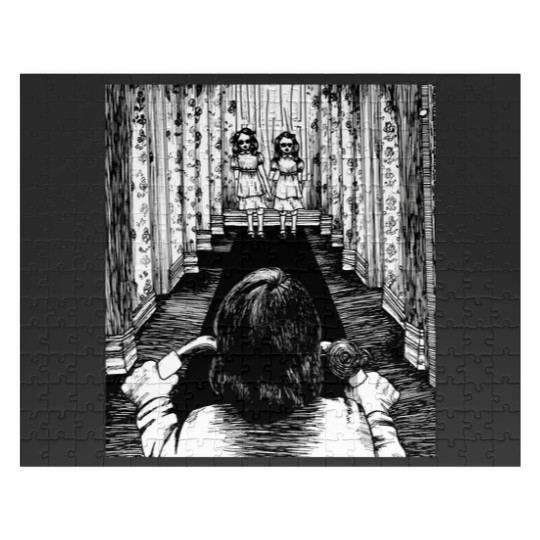 Discover Danny Torrence And The Grady Twins 1 Jigsaw Puzzles