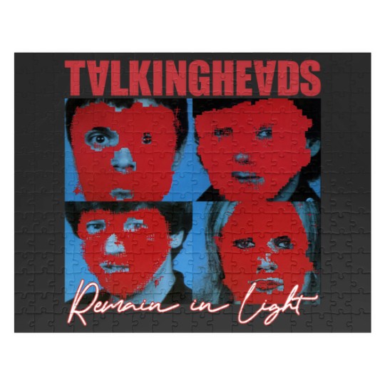 Discover Vintage Talking Heads Remain in Light Jigsaw Puzzles - Talking Heads Jigsaw Puzzles