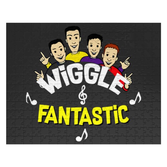 Discover the wiggles, wiggles, the wiggles stuff, song, , ilustration Jigsaw Puzzles
