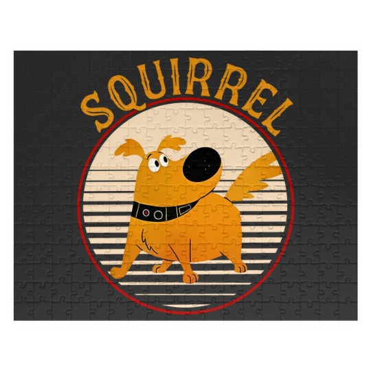 Discover Dug Dog Squirrel Jigsaw Puzzles, Up Family Matching Jigsaw Puzzles, Gift Ideas for Men Women