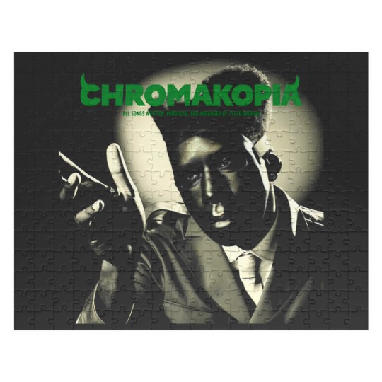 Discover Tyler the Creator Chromakopia Jigsaw Puzzles, rap album merch, hip-hop fashion