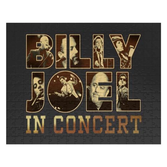 Discover Billy Joel 2023 Concert Tour Jigsaw Puzzles