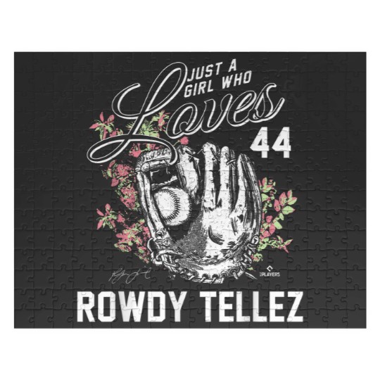 Discover Just a Girl who Loves Rowdy Tellez Jigsaw Puzzles