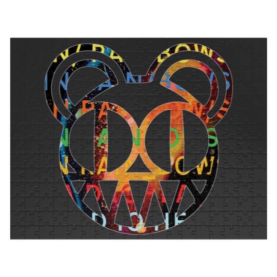 Discover RADIOHEADs music logo Jigsaw Puzzles