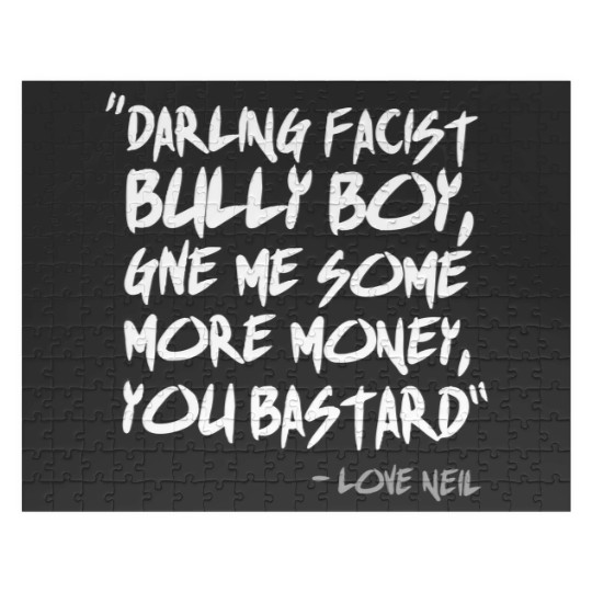 Discover The Young Ones Darling Facist Bully Boy Jigsaw Puzzles