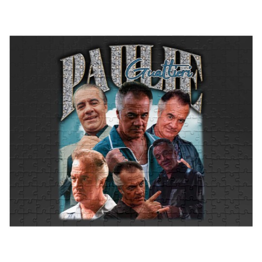 Discover Paulie Gualtieri Vintage Jigsaw Puzzles, Paulie Gualtieri Fans Homage Jigsaw Puzzles