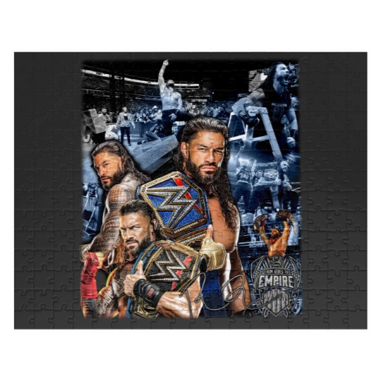 Discover Vintage Roman Reigns Bootleg Style Jigsaw Puzzles, Roman Reigns